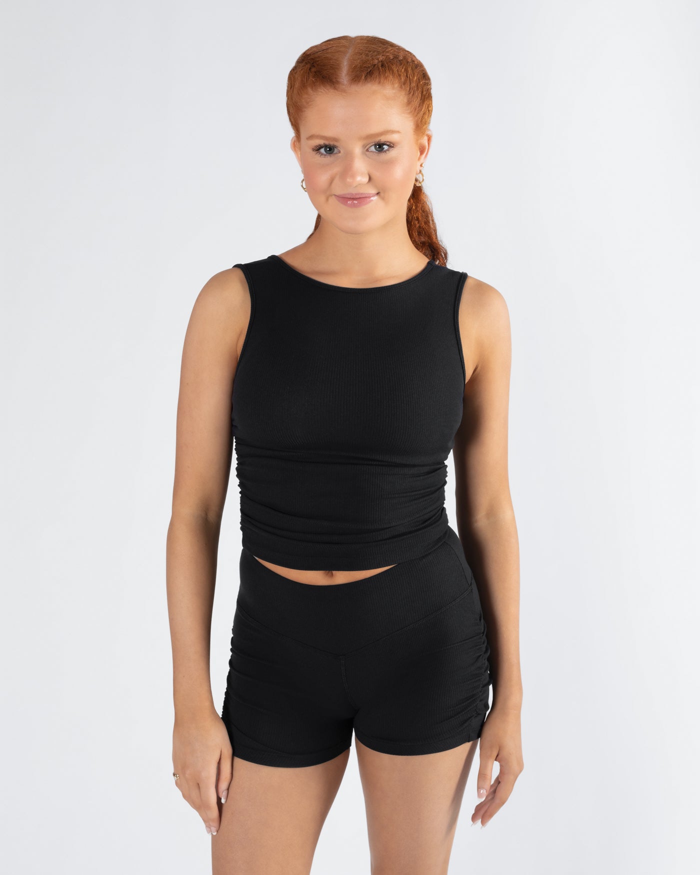 Madison Gather Crop Singlet