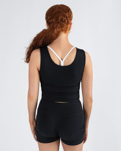 Madison Gather Crop Singlet