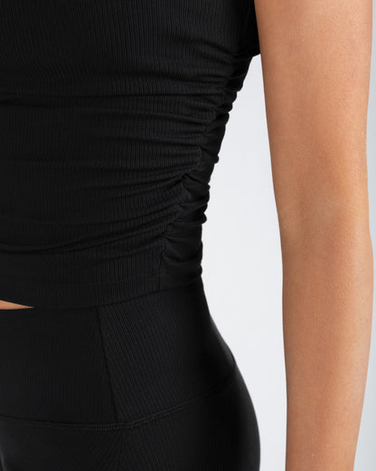 Madison Gather Crop Singlet