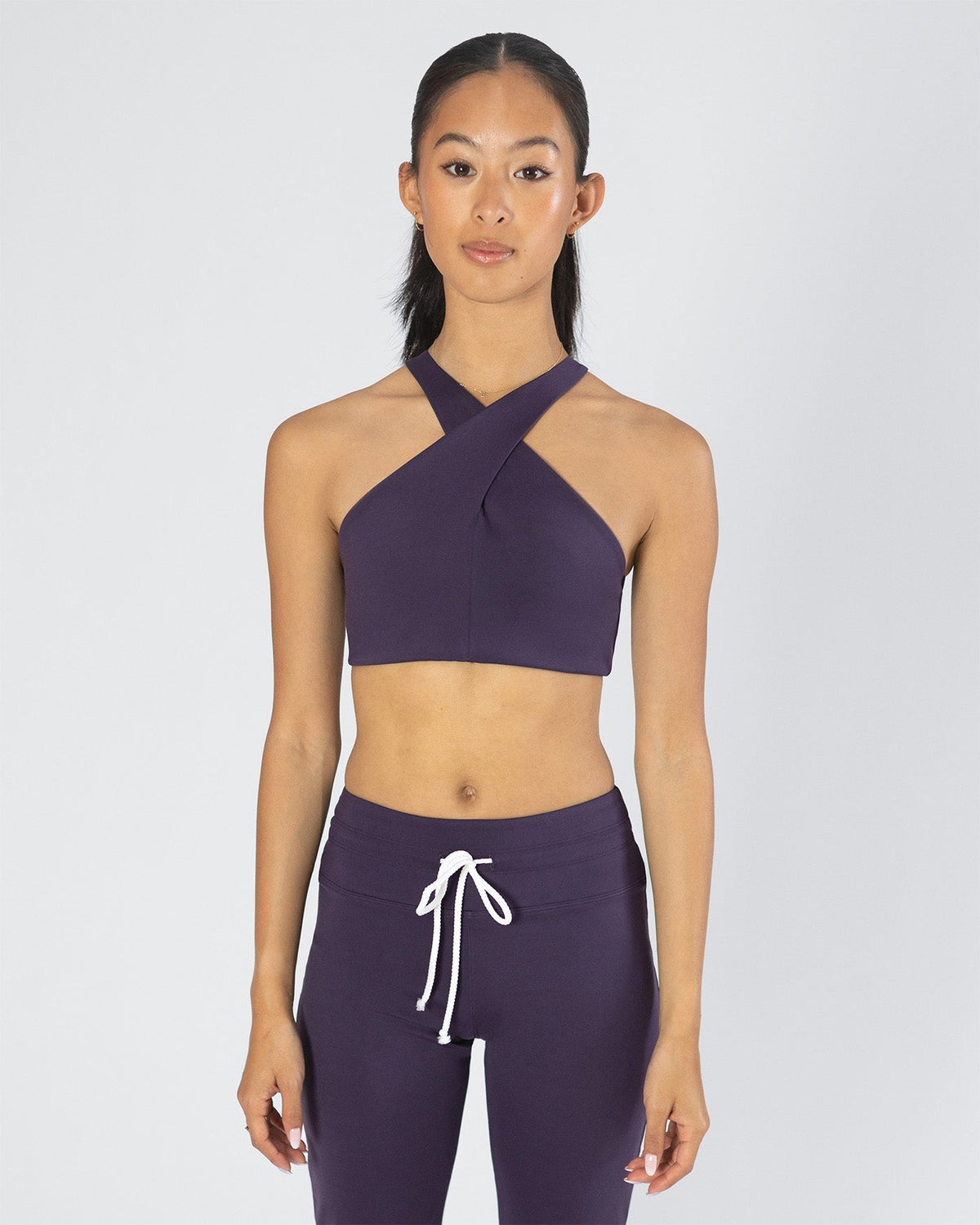 Lara Cross Neck Crop Top