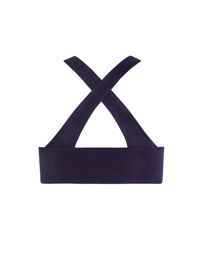 Lara Cross Neck Crop Top