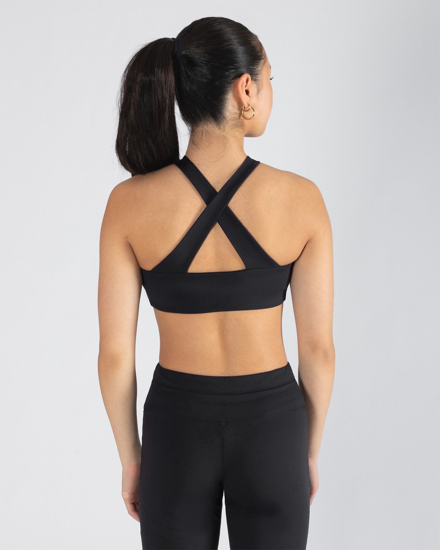 Lara Cross Neck Crop Top
