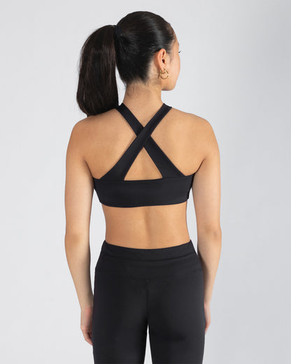 Lara Cross Neck Crop Top