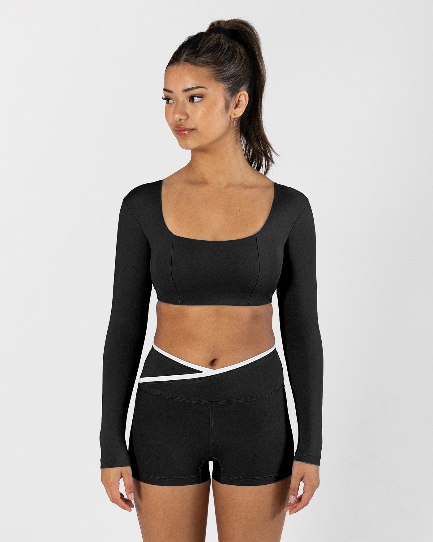 Astrid Long Sleeve Crop