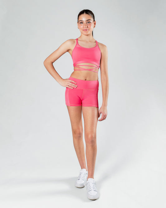 Roxy Mesh Crop Top