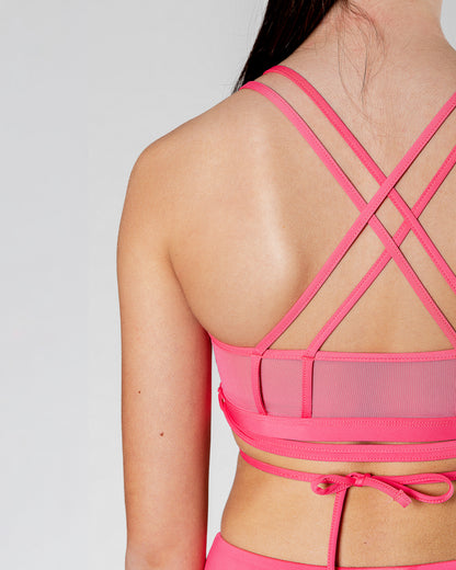 Roxy Mesh Crop Top