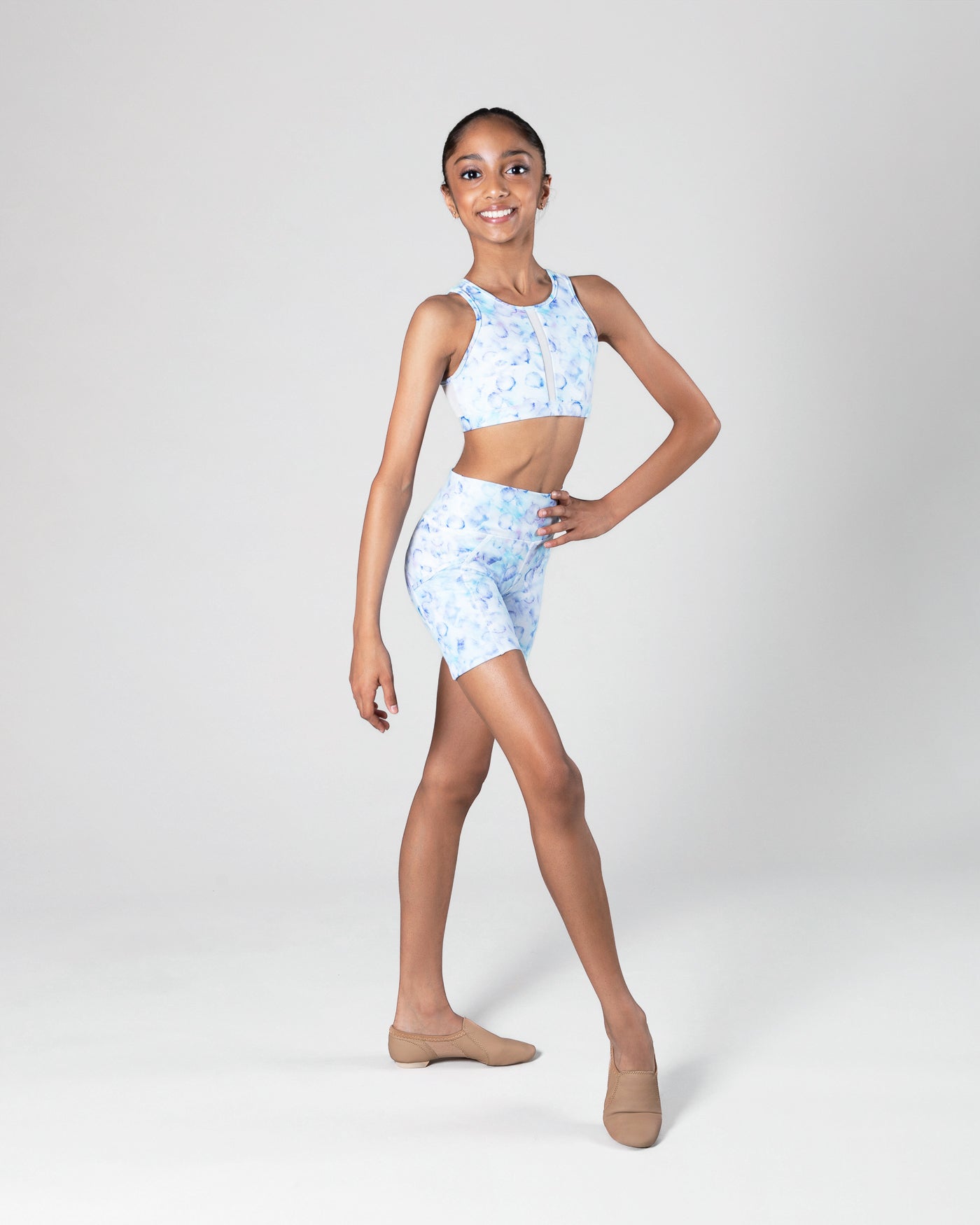 Tate Panelled Crop Top