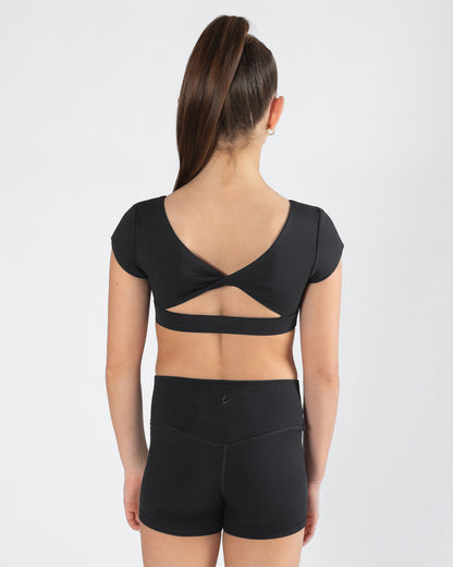 Avery Cap Sleeve Crop Top
