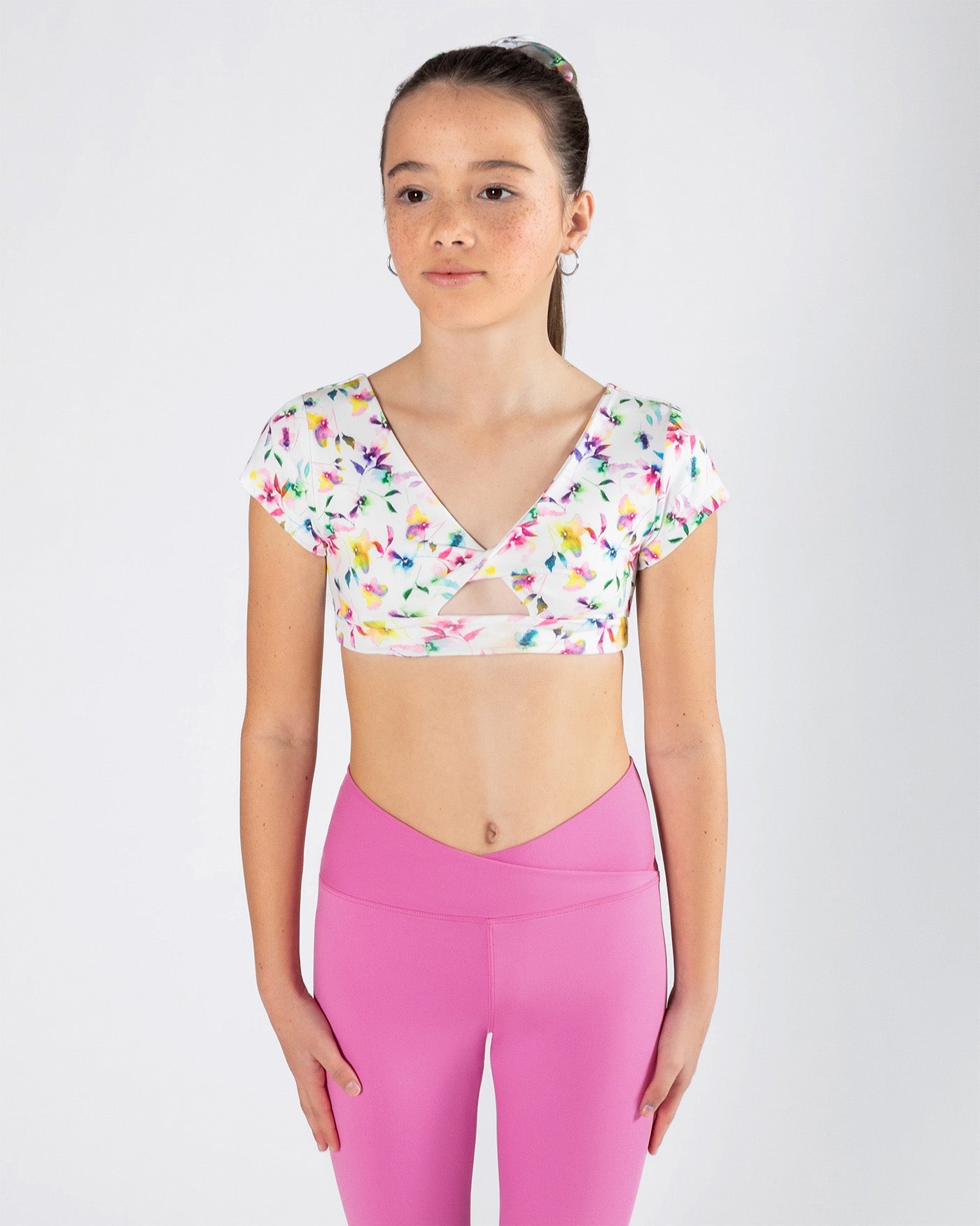 Avery Cap Sleeve Crop Top