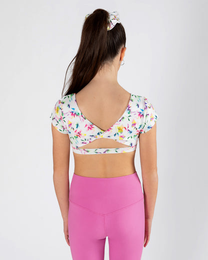 Avery Cap Sleeve Crop Top