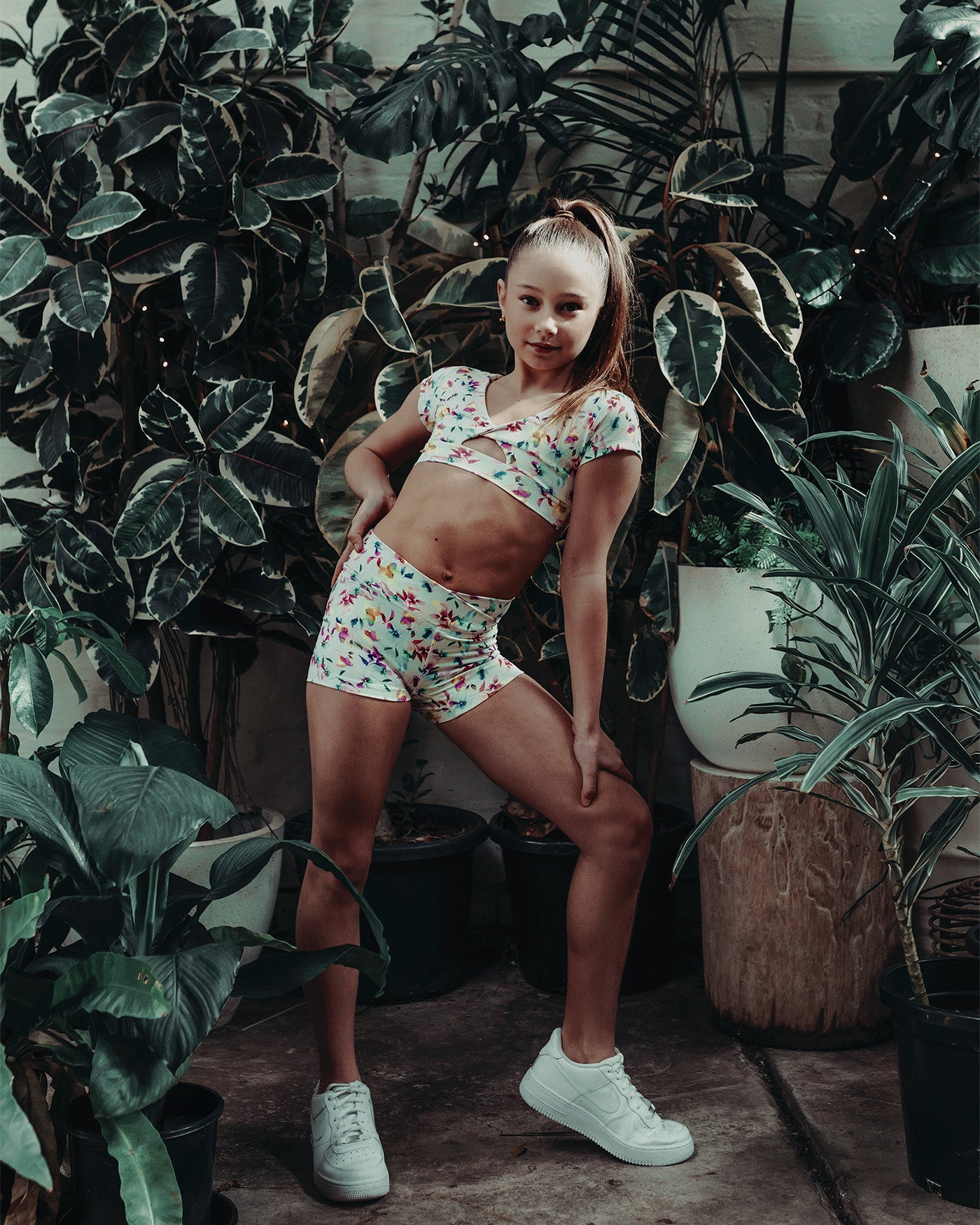 Avery Cap Sleeve Crop Top