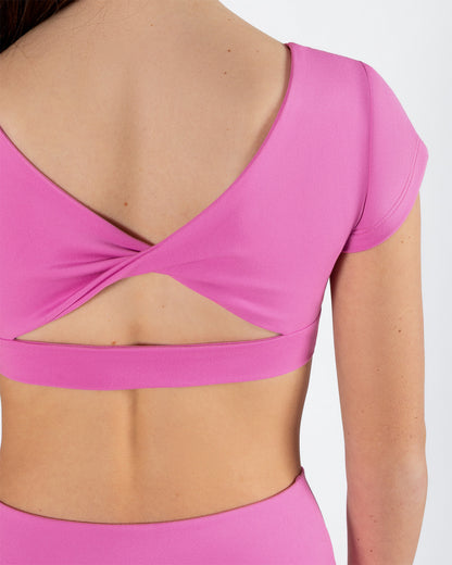 Avery Cap Sleeve Crop Top