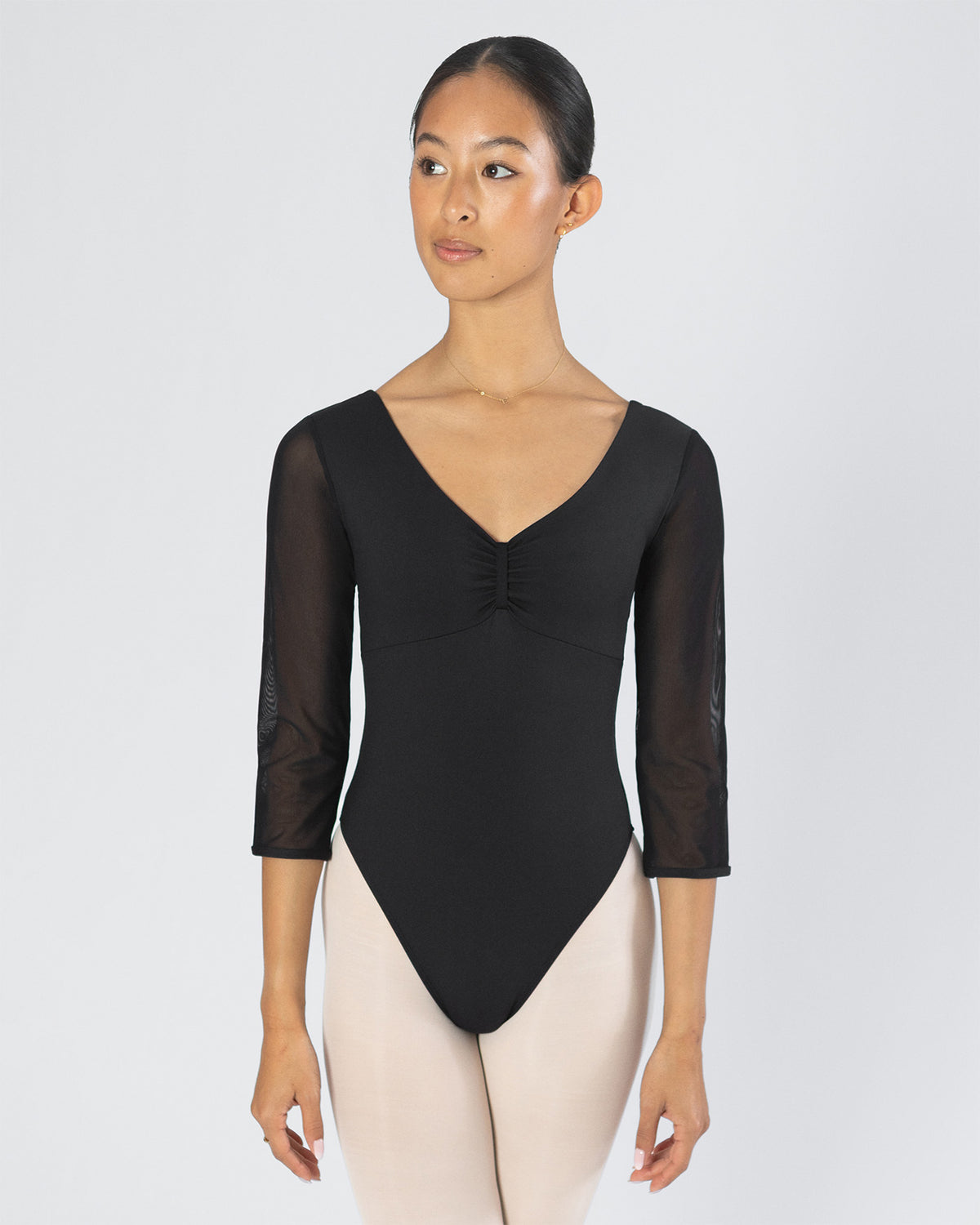 Alexandra 3/4 Sleeve Leotard