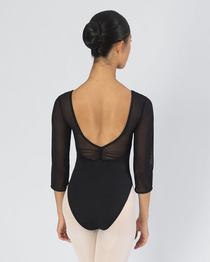 Alexandra 3/4 Sleeve Leotard