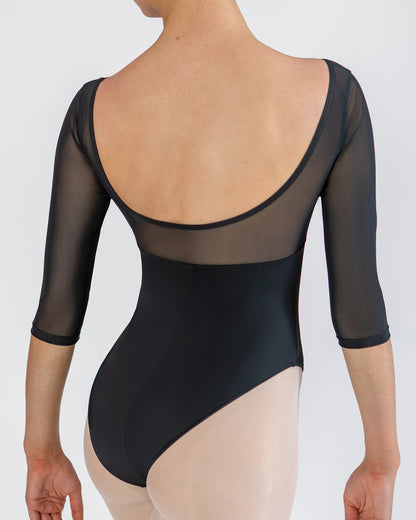 Amelia 3/4 Sleeve Leotard
