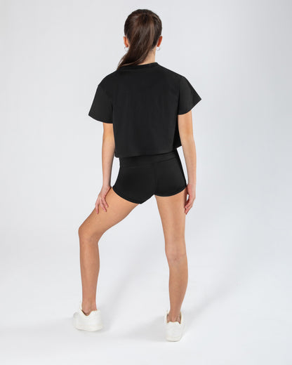 Graphic Parker Cropped Tee