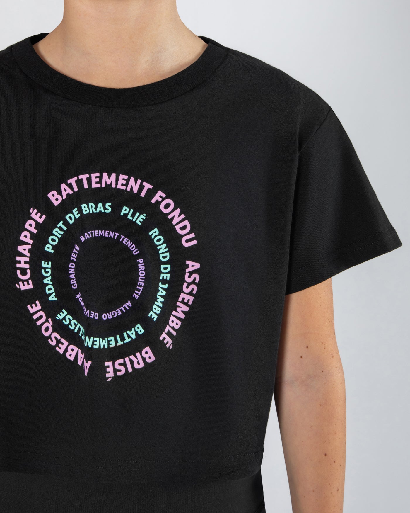 Graphic Parker Cropped Tee