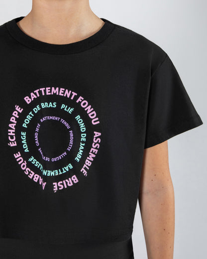 Graphic Parker Cropped Tee
