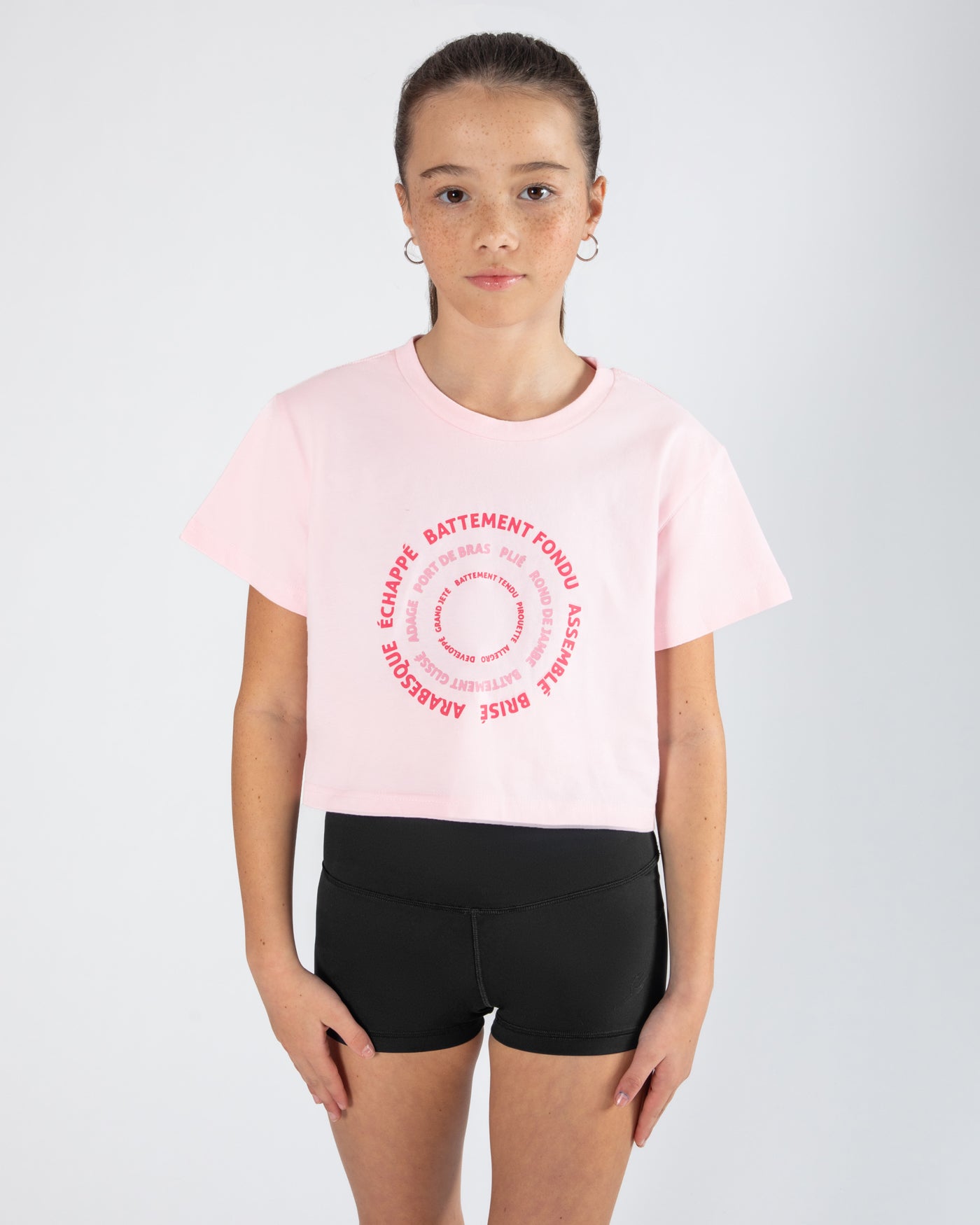 Graphic Parker Cropped Tee