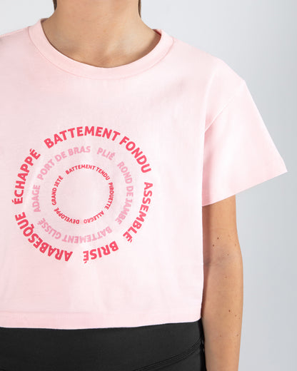 Graphic Parker Cropped Tee