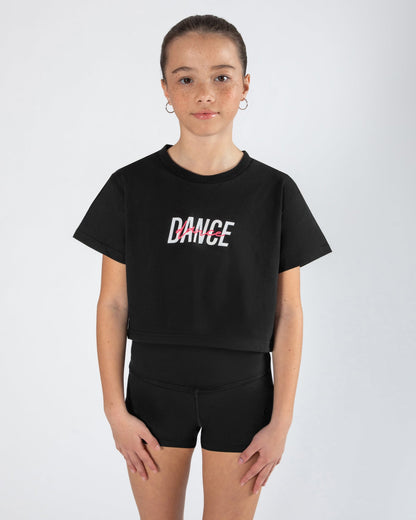 Graphic Parker Cropped Tee