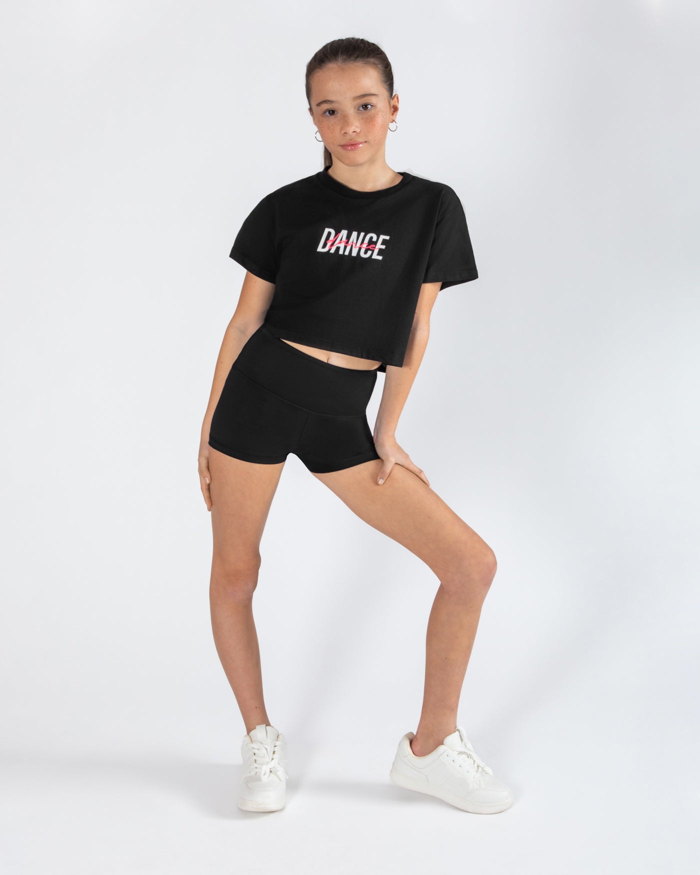 Graphic Parker Cropped Tee