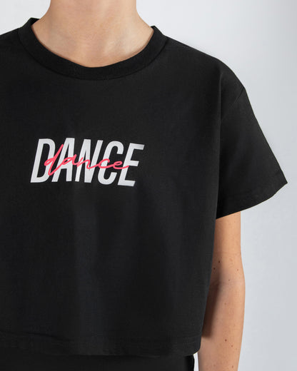 Graphic Parker Cropped Tee