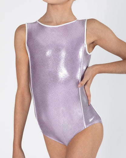 Meg Spliced Tank Leotard